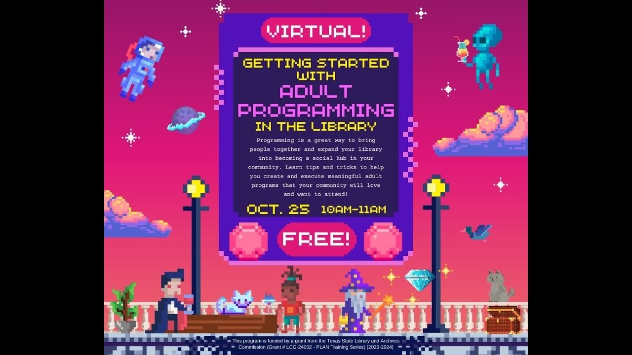 Getting Started with Adult Programming - Training for Rural Libraries