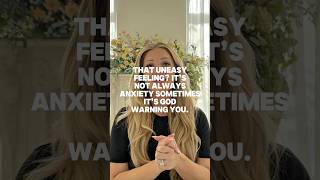 It’s Not Anxiety, It’s a Warning