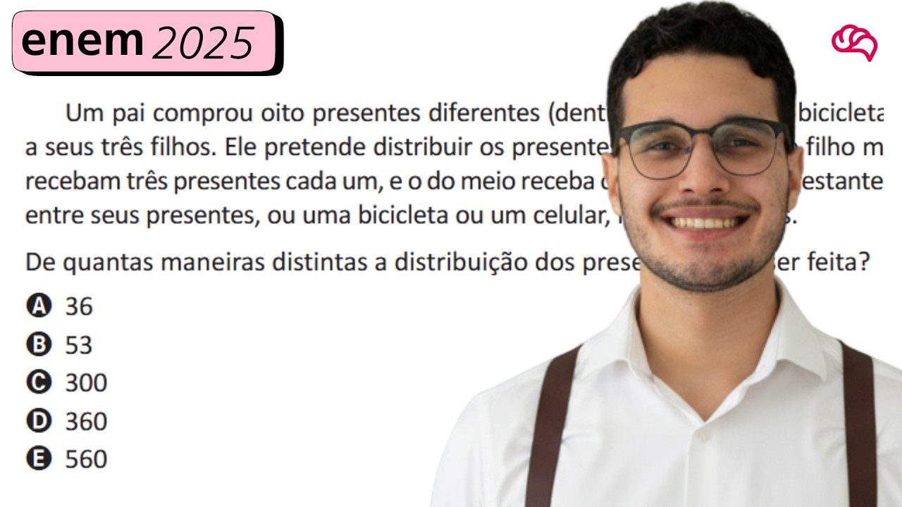 Resolução em Vídeo — Questão 175 ENEM 2025