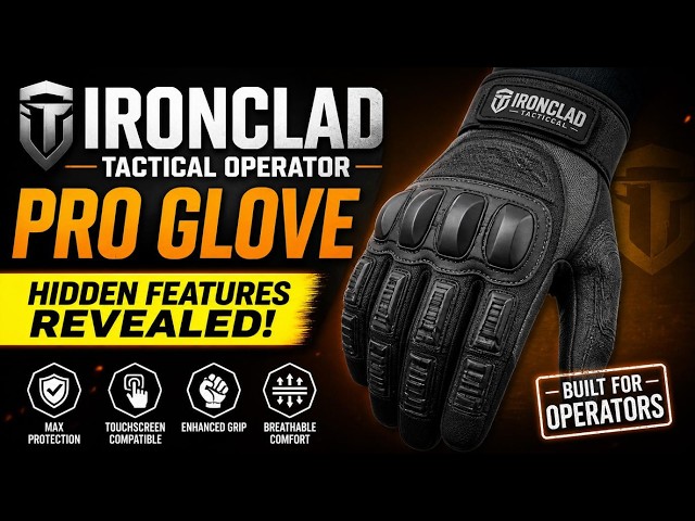 Vídeo relacionado con Ironclad EXOT-PODG-03-M Tactical Operator Pro Glove, OD Green, Medium