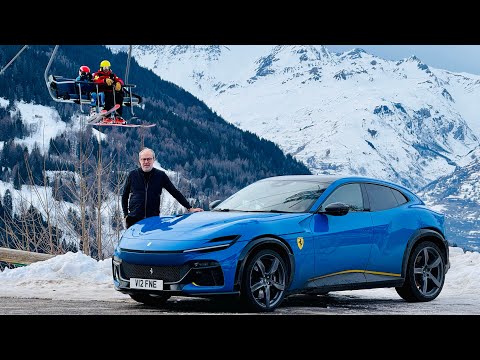 Thumbnail for Ferrari Purosangue 1800-mile review. How does it cope on a family ski trip to the Alps? by Ferrari Purosangue