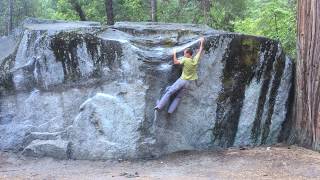 Video thumbnail of Problem Unknown (Curry village). Yosemite Valley