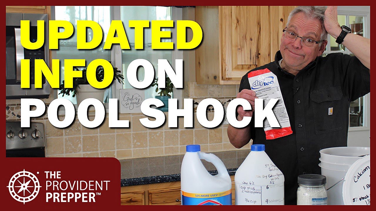 Important Update in Calculations for Disinfecting Water Using Pool Shock