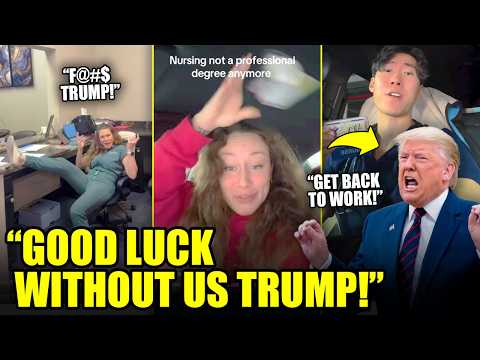 Nurses BRUTALLY MOCK Trump In VIRAL Online Trend