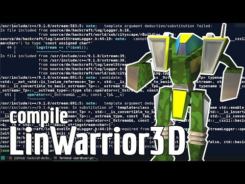 How to Compile LinWarrior3D on Linux