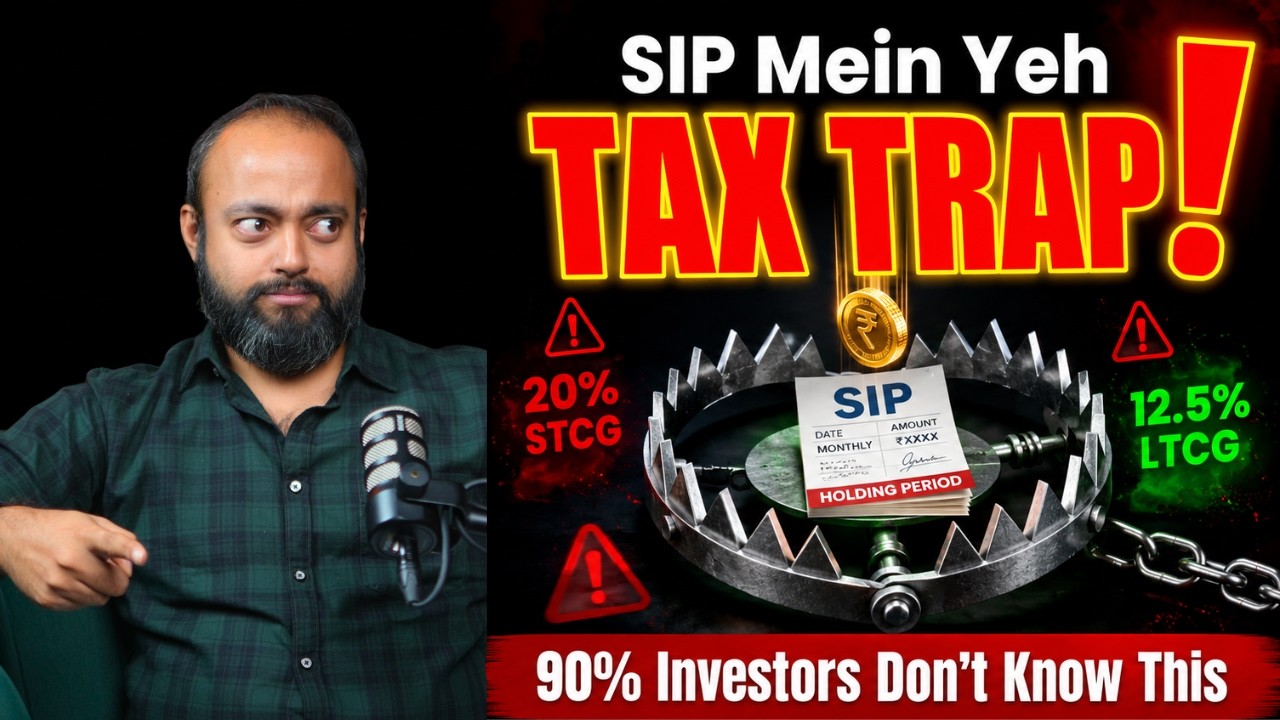 SIP Ka Tax Trap Jo Koi Nahi Batata | LTCG Aur STCG Ka Asli Khel