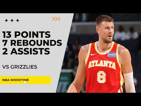 Kristaps Porzingis 13 Points, 7 Rebs, 2 Assists vs Grizzlies I 2025 NBA Preseason