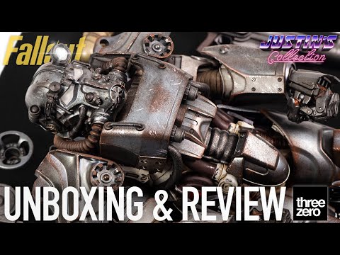 Threezero Fallout T-60 Power Armor 1/6 Scale Figure Unboxing & Review