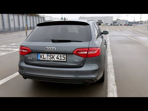 2013 Audi A4 3.0 TDI Avant (204 HP) TEST DRIVE