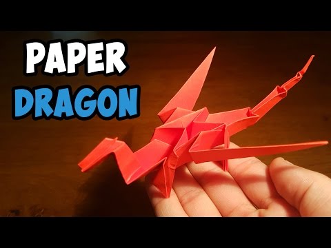How To Make an Easy Origami Dragon