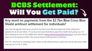 BCBS Settlement: Payment, ASO, Amount & More! Is BCBSSettlement.com Legit