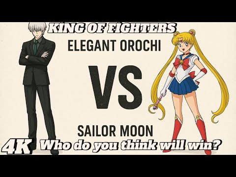 ELEGANT OROCHI VS SAILOR MOON   #mugen #kof #kingoffightersmugen #gaming