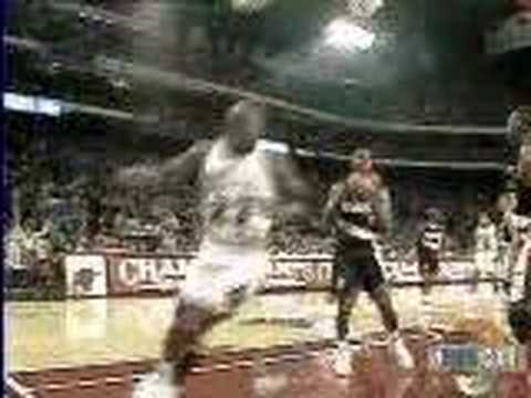 Michael Jordan schiacciata dopo tiro libero