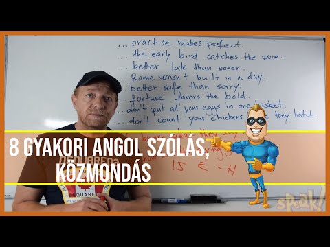 8 gyakori angol szólás, közmondás [PéldáulPéterrel]