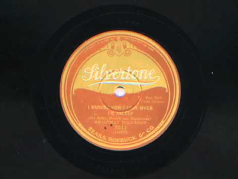 I Wonder How I Look When I'm Asleep by Broadway Bell Hops, 1927