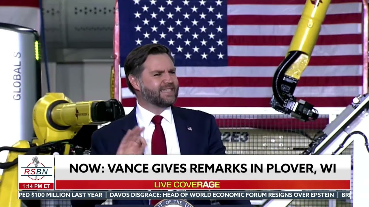 WATCH: VP Vance Discusses the State of the Union and President Trump's Succeses - 02/26/26