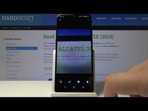 How to Camera Location Tags on ALCATEL 3X 2019 – Camera Settings