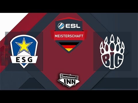 LoL - ESG vs BIG | ESL Meisterschaft Frühling 2019, Spieltag 5