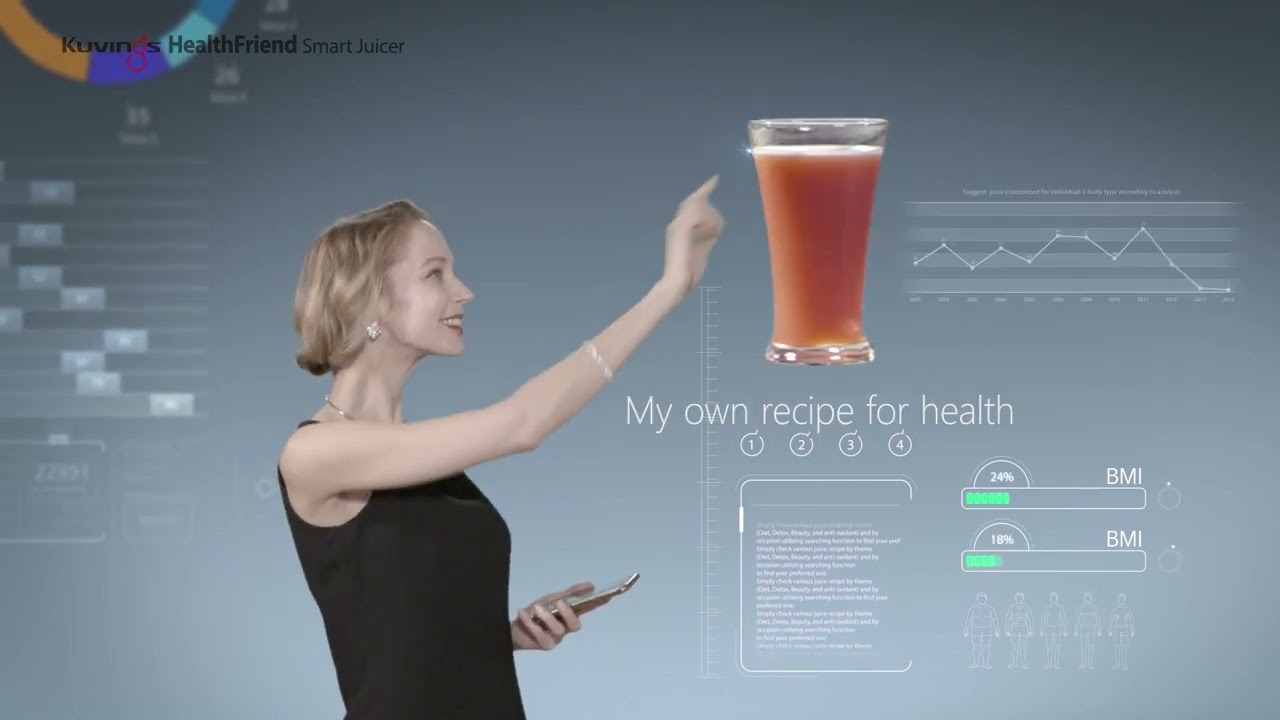 Trải nghiệm phần mềm "Kuvings Healthfriend Global" của máy ép chậm thông minh Kuvings NS-2026BC P.3