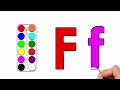 Alphabet Words F Words PRESCHOOL