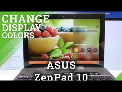 How to Enable Eye Comfort Mode in ASUS ZenPad 10 – Eye Protection
