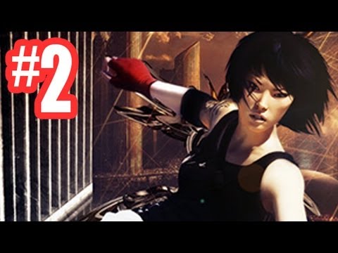 Mirror's Edge Gameplay Walkthrough - Chapter 1 - FLIGHT!! (Xbox 360/PS3/PC Gameplay HD)