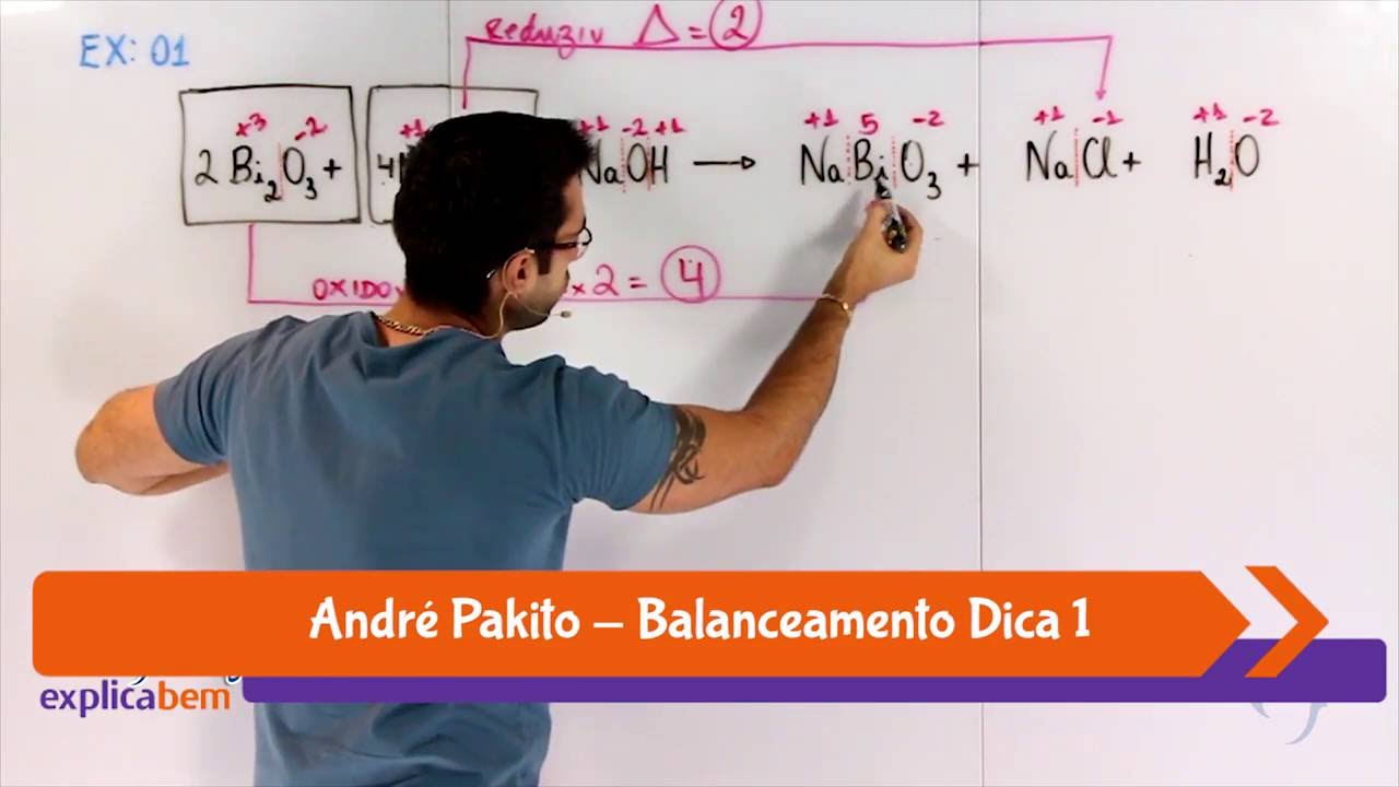 BALANCEAMENTO POR OXIRREDUÇÃO #DICA 01 de 05