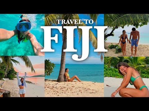 travel with me to Fiji vlog: staying on a private island, stranded on a boat, and photo shoot