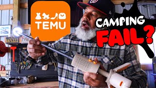 Is Camping with TEMU Gear.. A BIG MISTAKE?