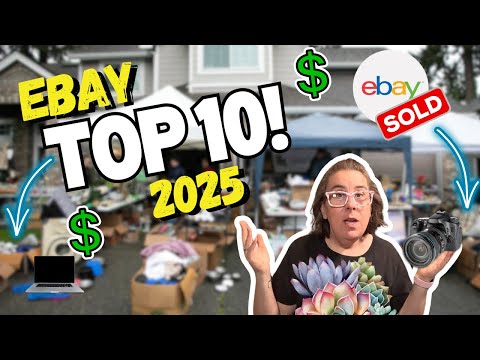 Top 10 Best-Selling Items on eBay in 2025 (So Far!) | Full Time Reseller | What Sold!
