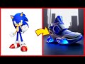 SONIC the Hedgehog ALL CHARACTERS as SNEAKERS 2024