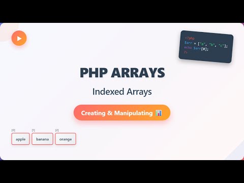 Array In Php Indexed Array Learn Php Programming