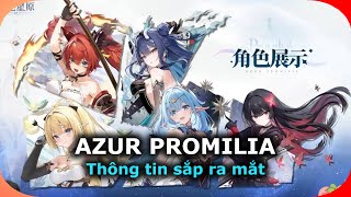 AZUR PROMILIA Thông tin BETA sắp ra mắt | Game mới cùng nhà với Azur Lane