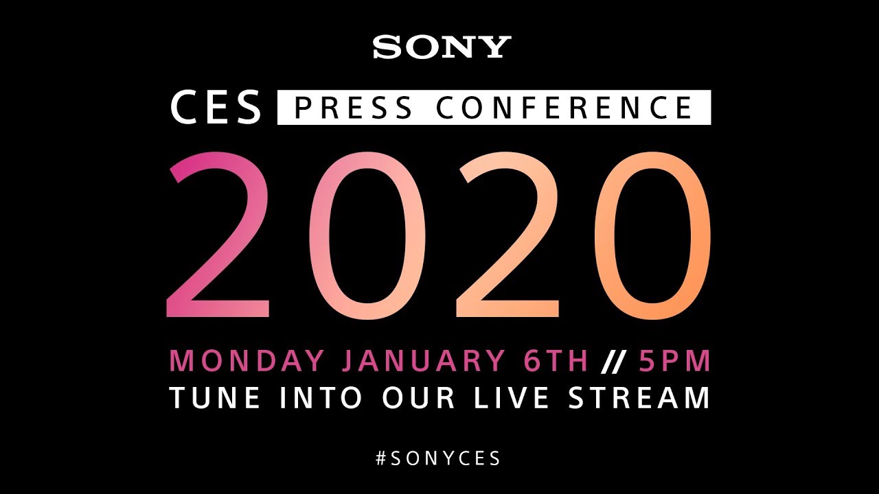 Sony CES 2020 Press Conference - Unlisted - YouTube