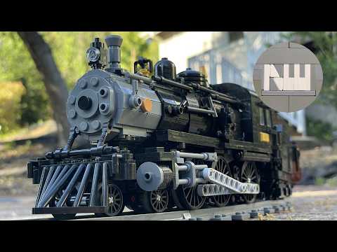 A Classic American Ten-Wheeler: Southern Railway F14 in 1:48 scale #lego #trains