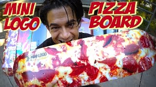PIZZA SKATEBOARD & MORE UNBOXING & SKATE TEST !!! MINI LOGO BRAND