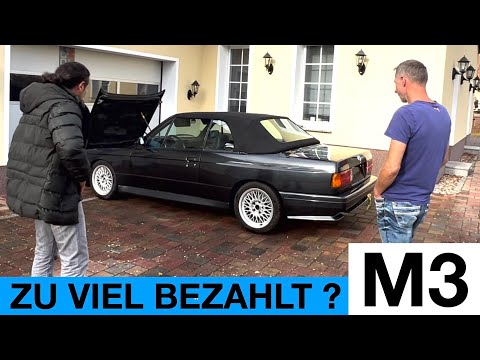 Was that a good buy? Paint problems and rust on the M3 E30 convertible.