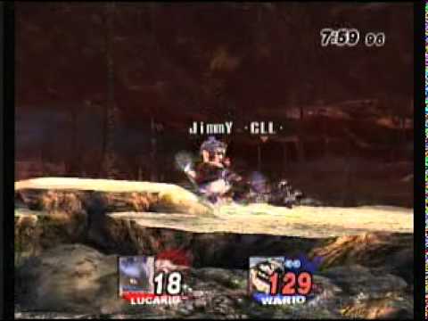 Pwneroni (Wario) vs. CutestLilLucario (Lucario) 2
