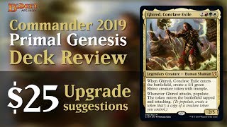 Upgrading Primal Genesis | Commander 2019 Deck Review