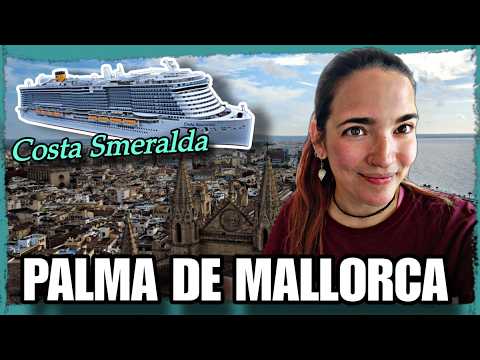 Llegamos a PALMA DE MALLORCA en un CRUCERO por el Mediterráneo | Costa Smeralda (Parte 2)