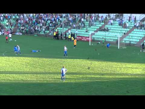 Min.93. Gol de Jhony. AD Mérida 2-1 Badajoz CF