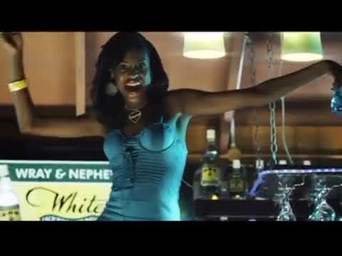 Krysie on the Wray and nephew advertisement “show me the Wray”