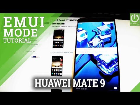 EMUI Mode in HUAWEI Mate 9 - Enter & Quit HUAWEI EMUI