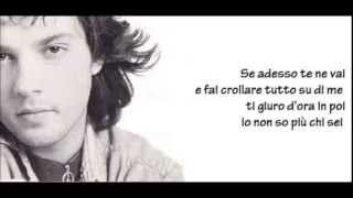 Massimo Di Cataldo   Se Adesso Te Ne Vai