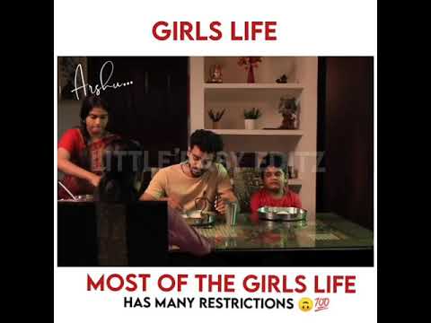 Girls life whatsappstatus| Girls restrictions| Girls sufferings| Girls sad status| Girls reality|