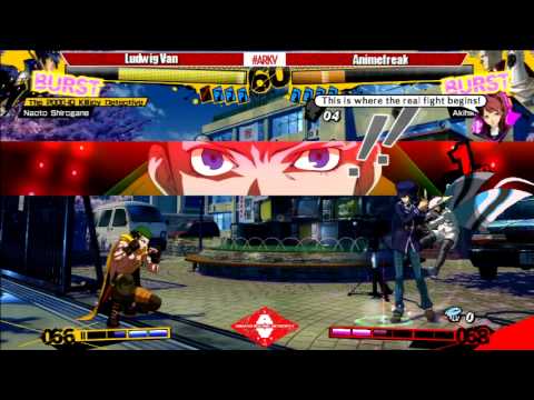 ARK V - Persona 4 Arena - Top 8 Losers - Ludwig Van vs. Animefreak