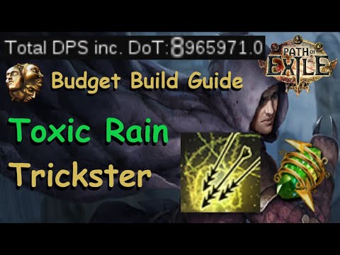 1Ex Budget Build Guide | Toxic Rain Trickster | PoE 3.13