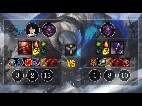 DFM Gaeng Gragas vs Alistar Sup - KR Master Patch 10.11