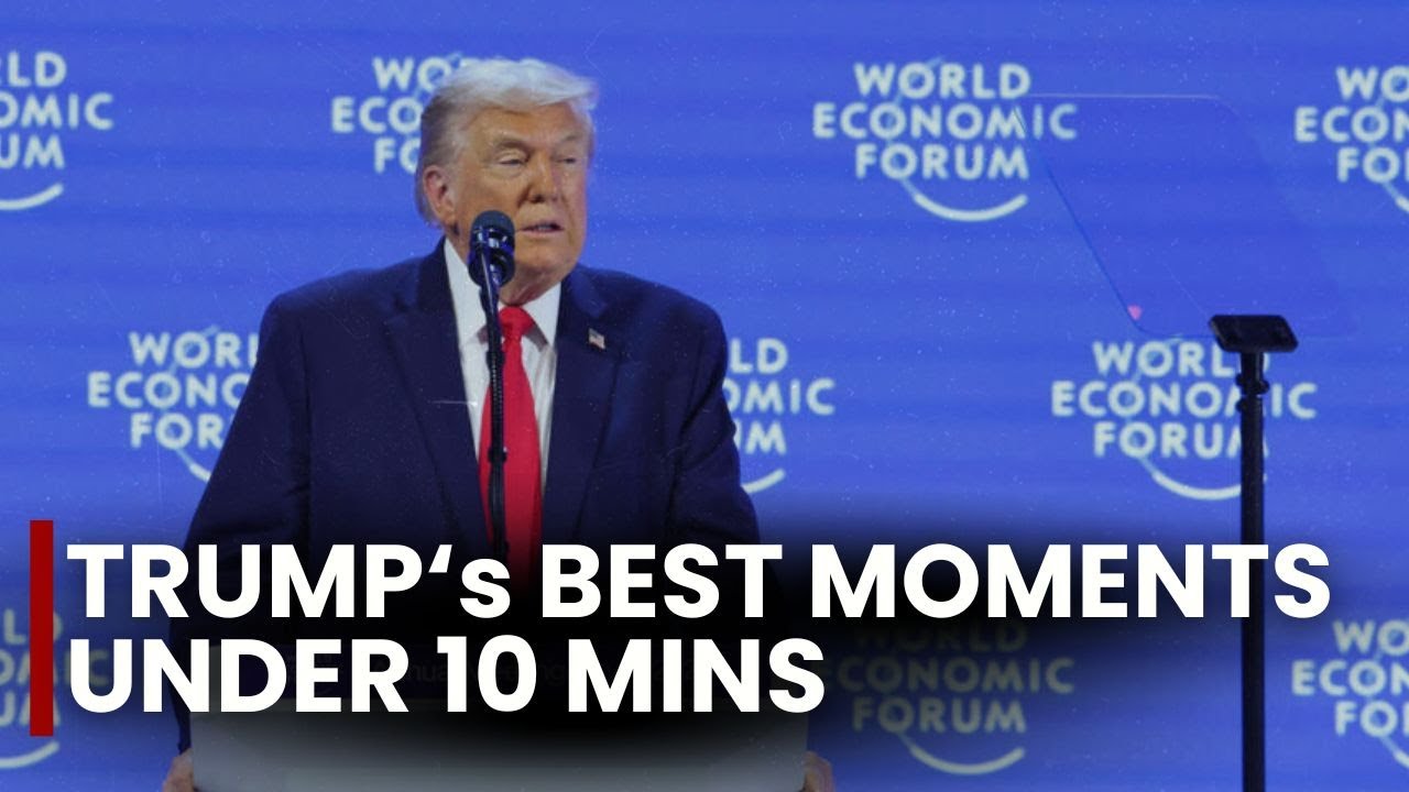 Best of Donald Trump's World Economic Forum 2026 Speech Under 10 Minutes