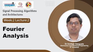 Lec 8: Fourier Analysis